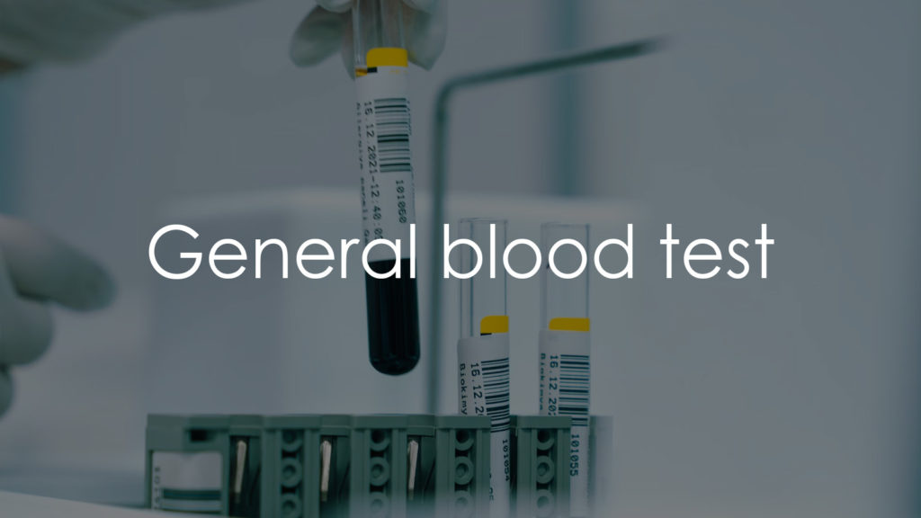 General blood test