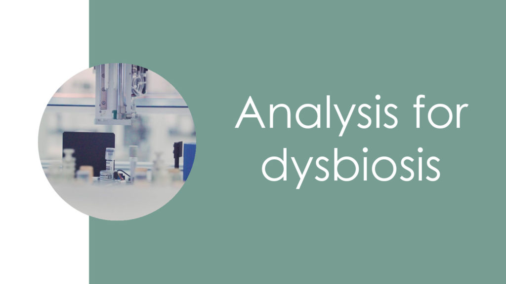 Analysis for dysbiosis2