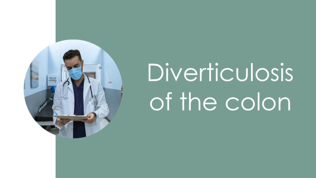 Diverticulosis of the colon4