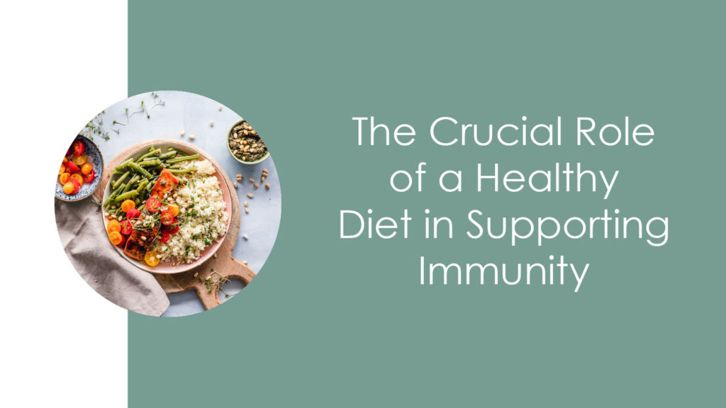 The Crucial Role of a Healthy Diet in Supporting Immunity